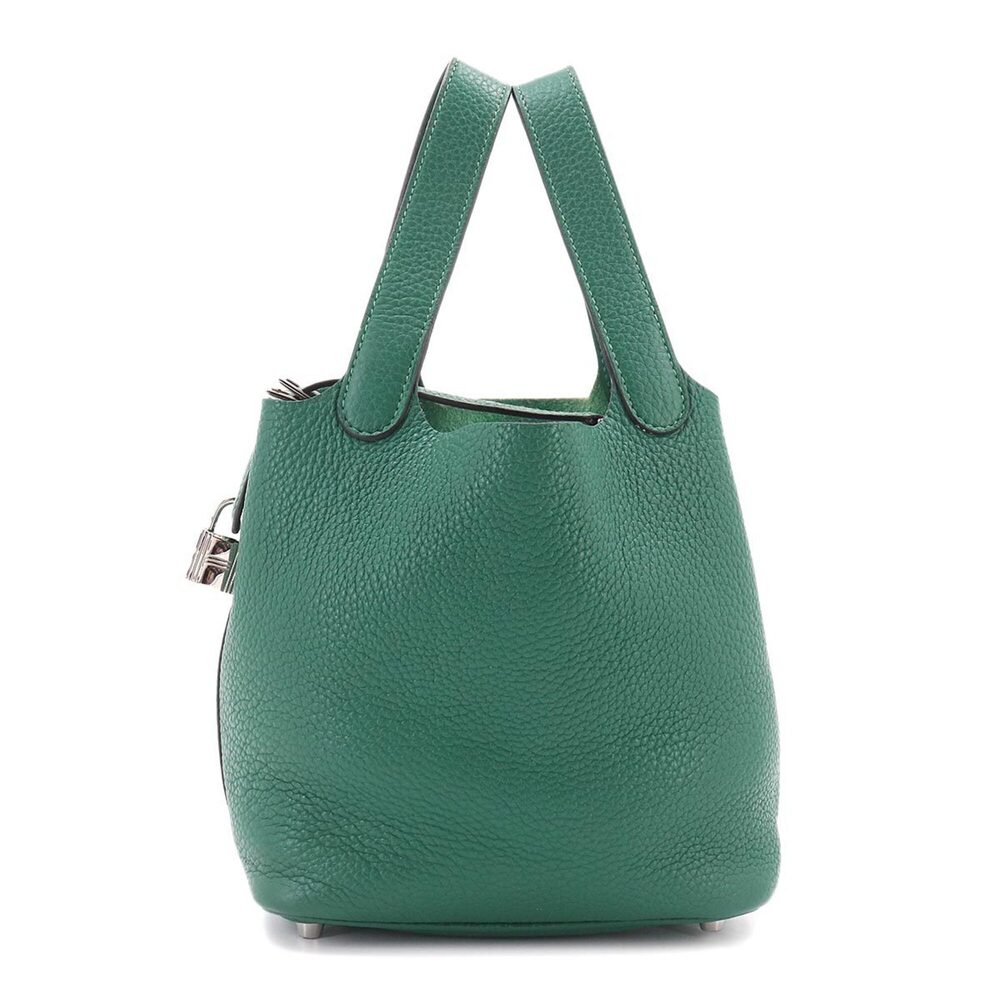 Piko Hermes Picotin Lock PM handbag, made of Taurillon Clemence leather in ma...